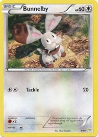 Bunnelby 4/30 from XY Trainer Kit: Sylveon & Noivern