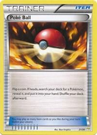 Poke Ball (Noivern) 21/30 from XY Trainer Kit: Sylveon & Noivern