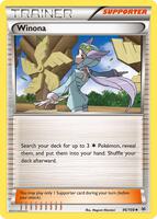 winona pokemon card full art - (108/108) - XY Roaring Skies Mint / near mint condition trading card Winona Pokemon Cards Price Guide