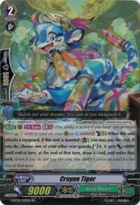 Crayon Tiger
