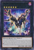 Yu-Gi-Oh! Karte „Raidraptor - Satellite Cannon Falcon“ – Ultra Rare, 1st Edition (BLLR-EN073)