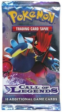 Call of Legends Booster Pack from Call of Legends Pokemon card image
