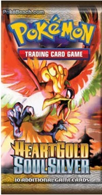 HeartGold SoulSilver Booster Pack from HeartGold SoulSilver Pokemon card image
