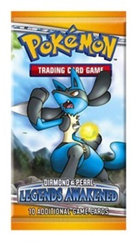 Legends Awakened Booster Pack from Legends Awakened Pokemon card image