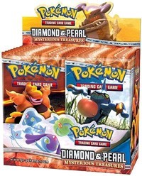 Mysterious Treasures Booster Box from Mysterious Treasures Pokemon card image