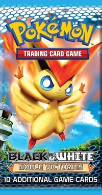 Noble Victories Booster Pack from Noble Victories Pokemon card image