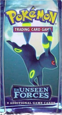 Unseen Forces Booster Pack from Unseen Forces Pokemon card image