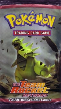 Team Rocket Returns Booster Pack from Team Rocket Returns Pokemon card image
