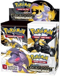 Legendary Treasures Booster Box from Legendary Treasures Pokemon card image