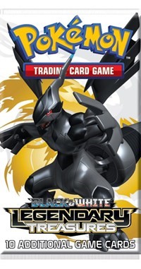 Legendary Treasures Booster Pack from Legendary Treasures Pokemon card image