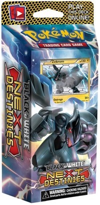 Next Destinies Theme Deck - "Voltage Vortex" [Zekrom] from Next Destinies Pokemon card image
