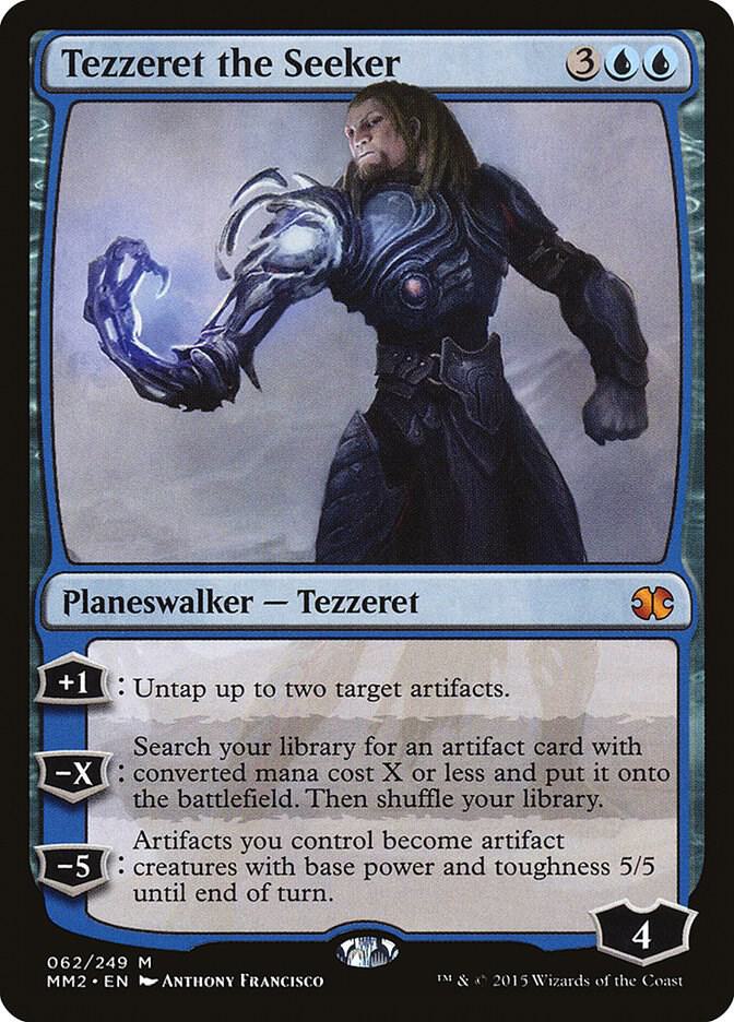求道者テゼレット/Tezzeret the Seeker 英語一枚 Tezzeret the Seeker - Modern Masters 2015 - Magic: The Gathering