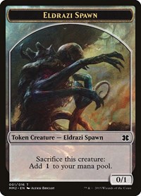 Eldrazi Spawn Token (001) - Modern Masters 2015 - Magic: The Gathering card
