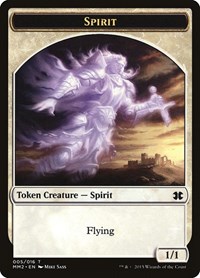 Spirit Token - Modern Masters 2015 - Magic: The Gathering card