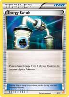 Energy Switch #4 from Excadrill & Zoroark Pokémon card set