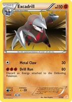 Excadrill #17 from Excadrill & Zoroark Pokémon card set