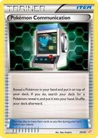 Pokemon Communication #24 from Excadrill & Zoroark Pokémon card set
