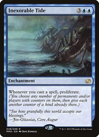 Inexorable Tide - Modern Masters 2015 - Magic: The Gathering card