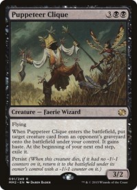 Puppeteer Clique - Modern Masters 2015 - Magic: The Gathering card