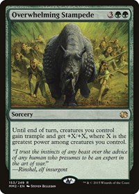 Overwhelming Stampede (Modern Masters 2015)