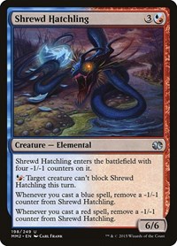 Shrewd Hatchling - Modern Masters 2015 - Magic: The Gathering card
