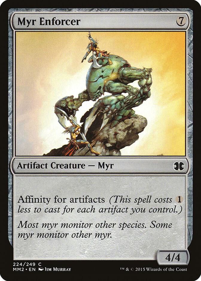 ミラディン マイアの処罰者/Myr Enforcer英語版4枚セット Myr Enforcer - Modern Masters 2015 - Magic: The Gathering