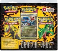 Dragon Vault 3 Pack Blister from Dragon Vault Pokemon card image