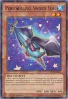 Yu-Gi-Oh! Performapal Sword Fish Card - SP15-EN014 Shatterfoil 1st Edition - View #2