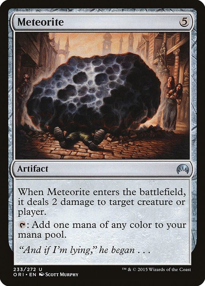 Meteorite - Magic Origins - Magic: The Gathering Meteorite - Magic Origins - Magic: The Gathering