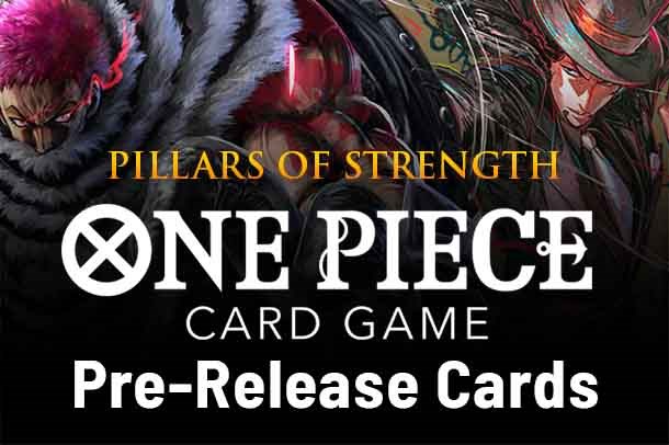 Pillars of Strength Pre-Release Cards set mark