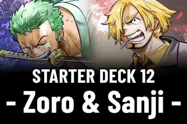 Starter Deck 12: Zoro and Sanji set mark