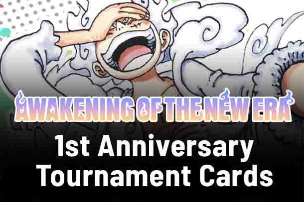Awakening of the New Era: 1st Anniversary Tournament Cards set mark