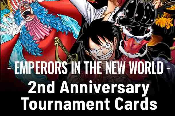 Emperors in the New World: 2nd Anniversary Tournament Cards set mark