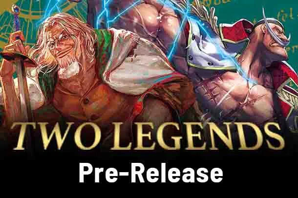Two Legends Pre-Release Cards set mark