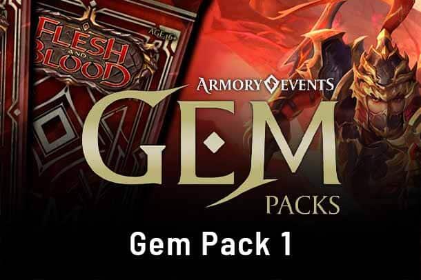 Flesh and Blood TCG GEM Pack 1 Price Guide | TCGplayer