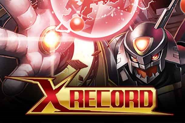 X Record trading card set